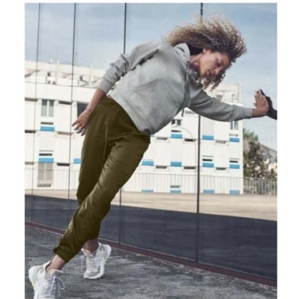 Athleta Olive Track Pants - Picture 2 of 14